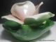 Nuova Capodimonte Italian Porcelain Figural Flower And Leaf Dish Other photo 2
