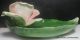 Nuova Capodimonte Italian Porcelain Figural Flower And Leaf Dish Other photo 3