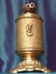 Antique Bronze Oil Lamp Ancienne Lampe Circa 1900 ' S Antique Lamp Lamps photo 5
