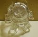 Crystal Glass Bride ' S Bank / Crown Flower Frog - Steuben Or Pittsburgh Glass Other photo 2