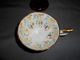 Royal Chelsea Tiny Blue Floral Gold Gilded Cup & Saucer Lovely Cups & Saucers photo 1