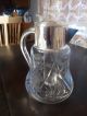 New Quist Wurttemberg W.  Germany Vintage Glass Decanter Pitcher Carafe - Insert Decanters photo 3