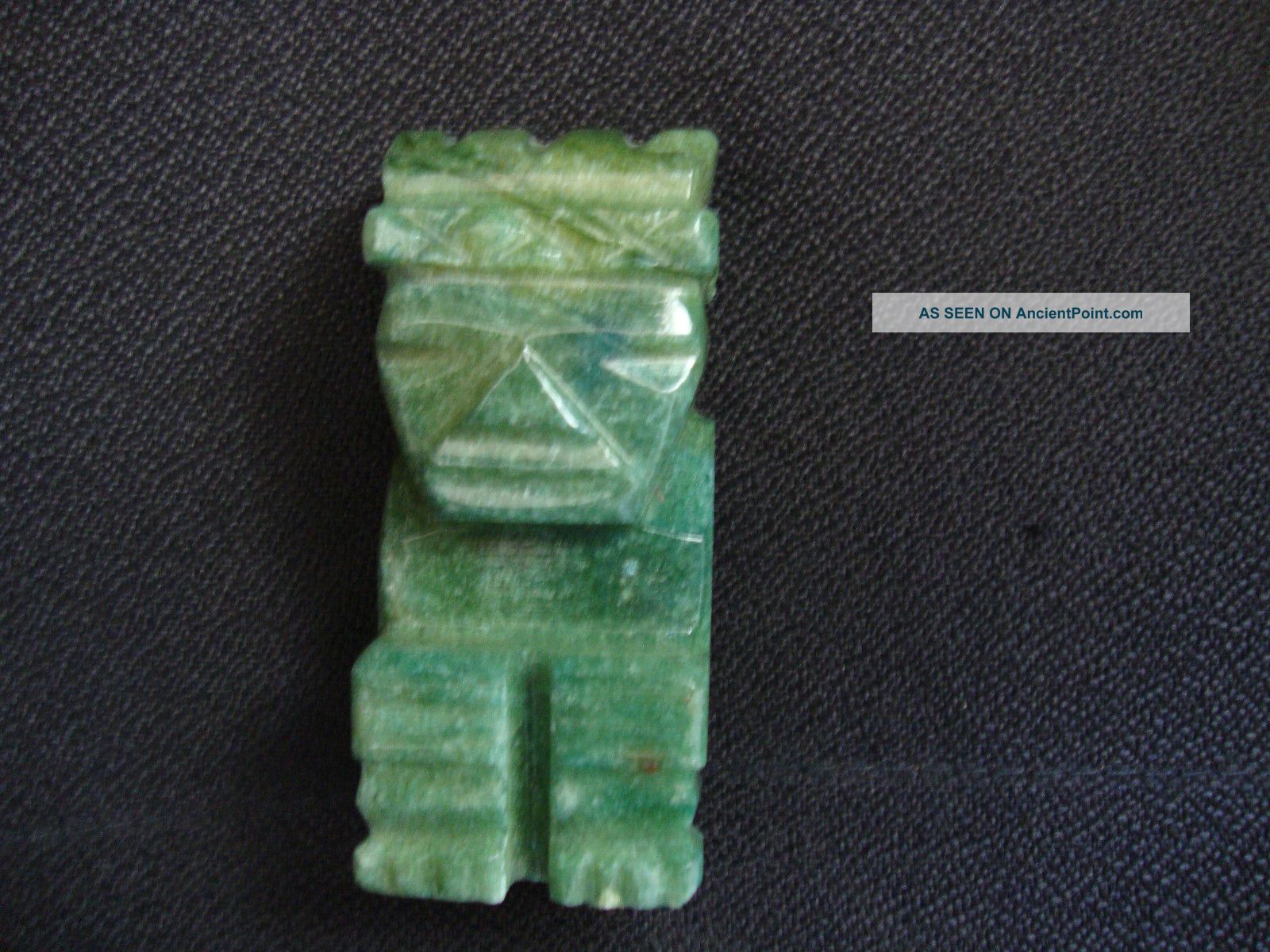 Antique China Carved Onyx Stone Figurine Amulet Other photo