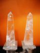 Rock Crystal Pair Of Obelisks Other photo 1