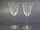 Crystal Stemware Bride & Groom Set Wine Glasses Etched Stemware photo 1