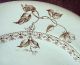 19th C.  Brown Transfer Aesthetic Kent English Plate Floral Leaves Edge Malkin Vg Plates & Chargers photo 3