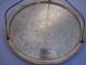 Antique Brass/copper Coffee And Tea Server ' S Tray Metalware photo 9