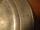 Large,  London,  Pewter Plat Or Charger 18th Cent.  Touchmarks Metalware photo 9