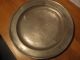 Large,  London,  Pewter Plat Or Charger 18th Cent.  Touchmarks Metalware photo 2