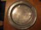 Large,  London,  Pewter Plat Or Charger 18th Cent.  Touchmarks Metalware photo 3