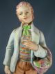 Vintage Arnartcreations Victorian Ceramic Or Porcelain Figure With Basket Figurines photo 1