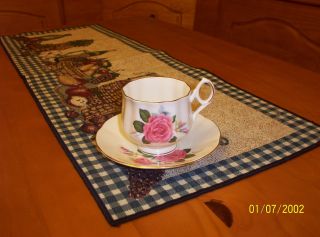 Royal Dover Teacup And Saucer,  English Bone China photo