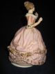 Vintage Lenwile Ardalt Colonial Lady Porcelain Rotating Music Box Figurines photo 2