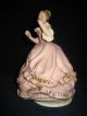 Vintage Lenwile Ardalt Colonial Lady Porcelain Rotating Music Box Figurines photo 4