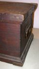 Rare Antique Wooden Horse Tack Box Dovetail Joints Brass Corners & Hardware Boxes photo 2