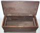 Rare Antique Wooden Horse Tack Box Dovetail Joints Brass Corners & Hardware Boxes photo 6