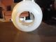 Antique Art Deco Glass Lamp Sconce Light Frosted Diffuser Shade Lamps photo 2