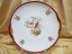 Bavaria Cake Plate Open Handles Handpainted Birds J.  B.  N.  Y.  Mark Plates & Chargers photo 1