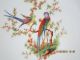 Bavaria Cake Plate Open Handles Handpainted Birds J.  B.  N.  Y.  Mark Plates & Chargers photo 2