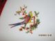 Bavaria Cake Plate Open Handles Handpainted Birds J.  B.  N.  Y.  Mark Plates & Chargers photo 3