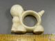 Vintage Ceramic White Elephant Napkin Ring Other photo 2