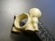 Vintage Ceramic White Elephant Napkin Ring Other photo 3