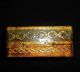 Vtg Italy Florentia Toleware Tole Trinket Box Wooden Carved Cr Handmade In Italy Toleware photo 2