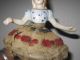 Vintage Girl Figurine Lace Skirt Sonsco Figurines photo 1