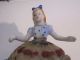 Vintage Girl Figurine Lace Skirt Sonsco Figurines photo 5
