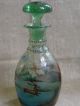 Antique Victorian Decanter - - Hand Painted Horsemen And Dogs Decanters photo 3