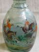 Antique Victorian Decanter - - Hand Painted Horsemen And Dogs Decanters photo 4
