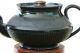 18th - 19th Century Antique Jackfield Black Earthenware Pottery English Teapot Teapots & Tea Sets photo 5