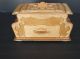 Vtg Tramp Art Wooden Box Jewelry Trinket Box Folk Art Boxes photo 5