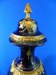 Sevres Style Monumental Hand Painted Urn Signed Bronze Mounts Urns photo 10