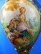 Sevres Style Monumental Hand Painted Urn Signed Bronze Mounts Urns photo 1