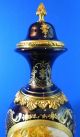 Sevres Style Monumental Hand Painted Urn Signed Bronze Mounts Urns photo 8