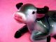 Traditional Chinese Painting Style Porcelain Bull Cow Figurine Statuette Figurines photo 2