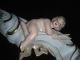 Dresden Cherub Floral Mirror Made In Germany Antique Collectible Other photo 2