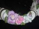Dresden Cherub Floral Mirror Made In Germany Antique Collectible Other photo 3