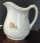 Antique Cream Milk Pitcher Mark Unknown Moss Rose Rare Lovely Coloration Design Teapots & Tea Sets photo 1