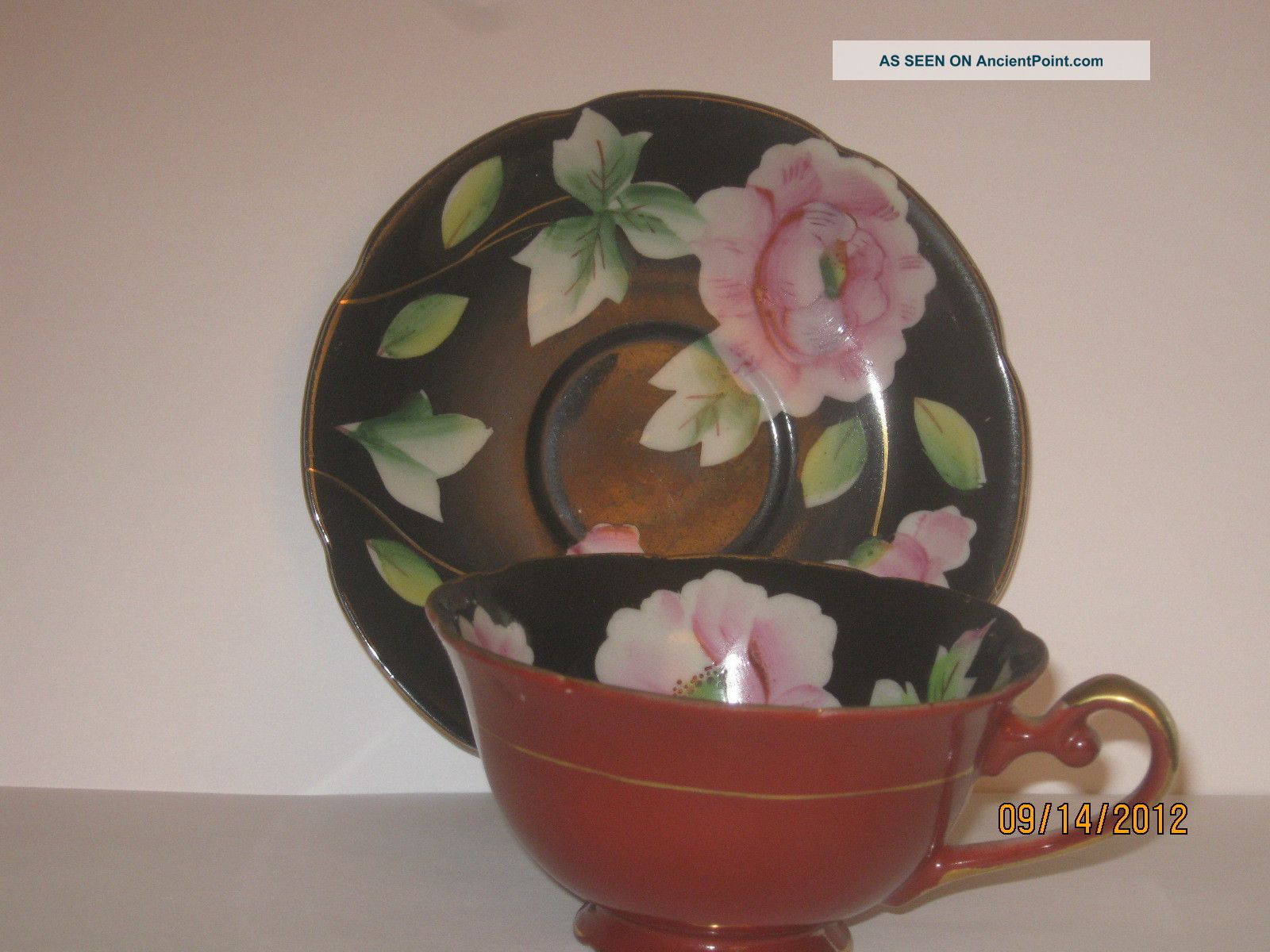 Tea Cup And Saucer From Occupied Japan & Nbsp Cups & Saucers photo