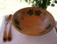 Vintage Rio Grande Woodenware Hand Painted Ivy White Studios,  3 Legs W/utensils Bowls photo 6