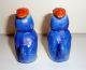 Antique German Salt & Pepper Shakers - Blue Birds Salt & Pepper Shakers photo 3