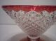Vintage Westmoreland Wakefield English Hobnail Ruby Footed Trinket Candy Dish Compotes photo 6