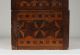 Early American Folk Art Box - Inlaid Hexagram Design/ Ny - Pennsylvania - New England Boxes photo 7