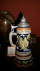Musical German Beer Stein Edelweiss Vintage & Aesthetic Mugs & Tankards photo 1