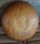 Vintage Primitive Wooden Munising Bowl,  Thick Wood & Heavy Bowls photo 3