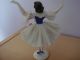 Old Volkstedt Dresden Lace Figurine Of Ballerina Figurines photo 1