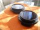 Vintage Black Glass Dome Bases For Your Cloche Other photo 1