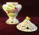 Antique 18 C Lidded Chelsea Vase (urn) With Exotic Birds Vases photo 1